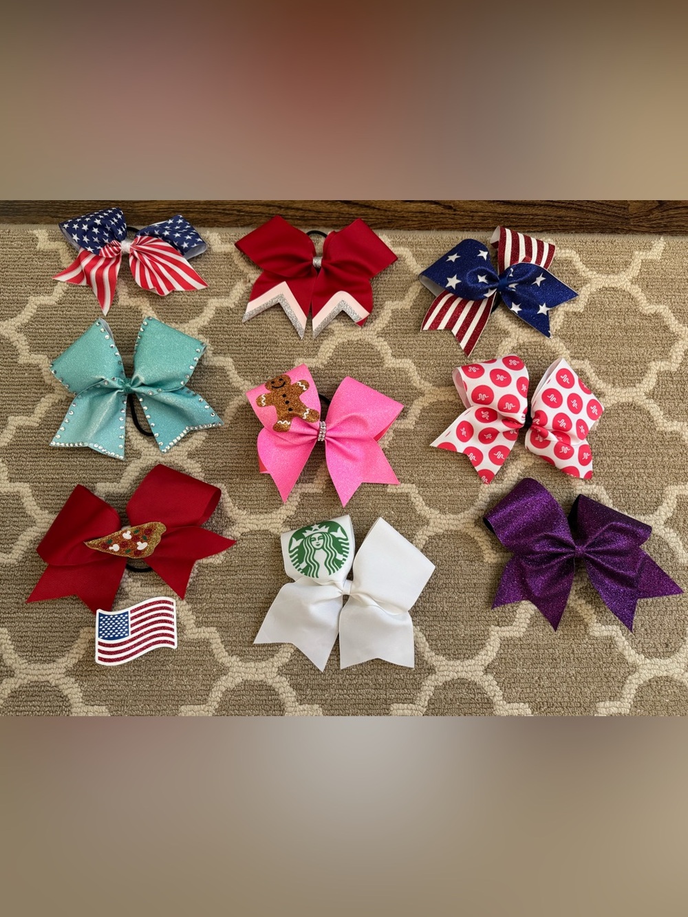 Girls Competitive Cheer Hair Bows